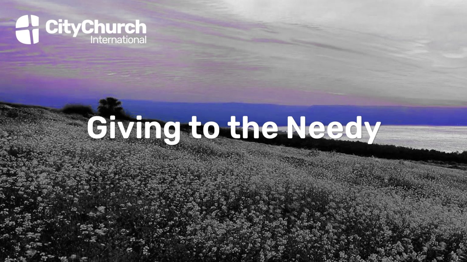 Needy Text From The Mount of Beatitudes – Giving to the Needy - CityChurch ...